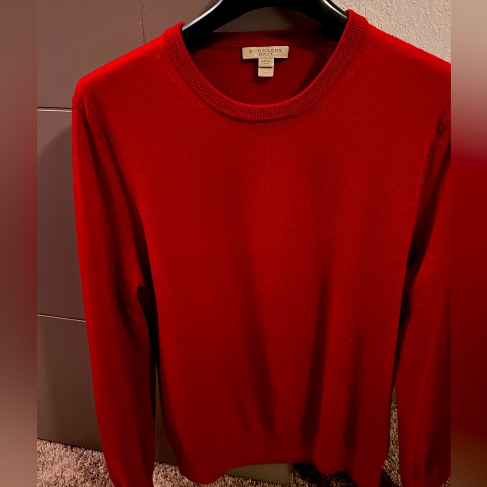 Burberry Brit Red wool sweater M